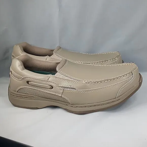 Men’s Dr Scholl’s Slip On shoes Size 9.5 3E. Tan Color New