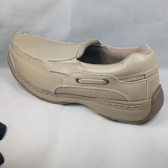 Men’s Dr Scholl’s Slip On shoes Size 9.5 3E. Tan Color New
