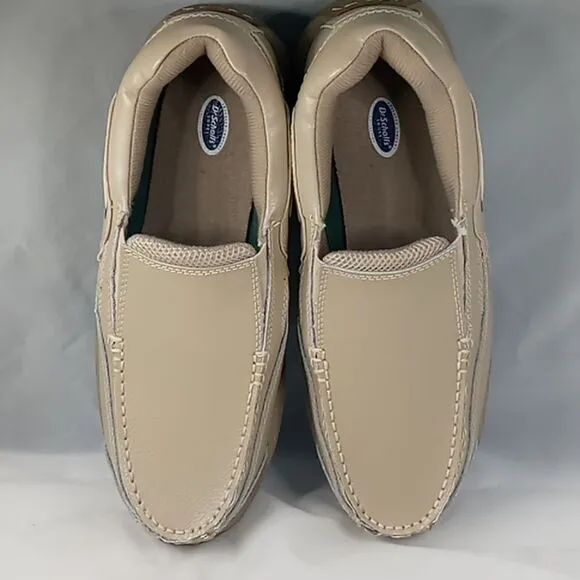 Men’s Dr Scholl’s Slip On shoes Size 9.5 3E. Tan Color New
