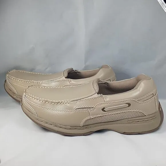Men’s Dr Scholl’s Slip On shoes Size 9.5 3E. Tan Color New