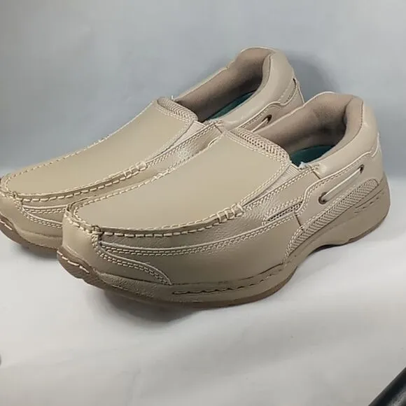 Men’s Dr Scholl’s Slip On shoes Size 9.5 3E. Tan Color New