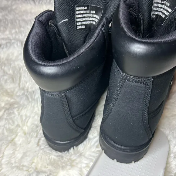 Men’s Lugz boots - composite toe - size 11 - brand new no box - black - 6”