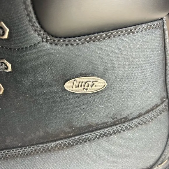 Men’s Lugz boots - composite toe - size 11 - brand new no box - black - 6”