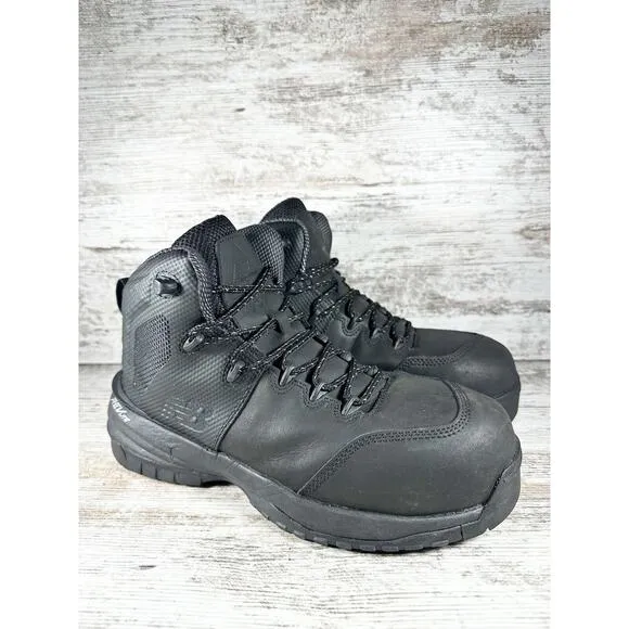 Men's New Balance 989 Composite Toe Industrial Work Boot Black Sz 8.5 2E (Wide)