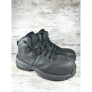Men's New Balance 989 Composite Toe Industrial Work Boot Black Sz 8.5 2E (Wide)