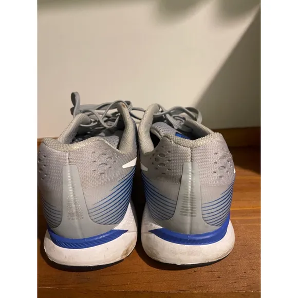 Men's Nike Zoom Running Shoes, Size10, Grey/Blue