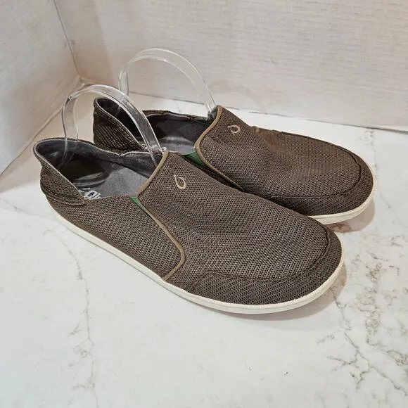 Men's Olukai Nohea Mesh Slip On's, Size 12