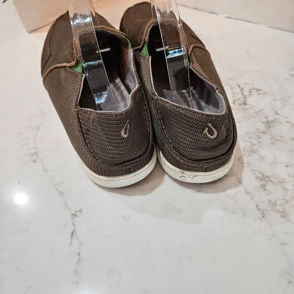 Men's Olukai Nohea Mesh Slip On's, Size 12