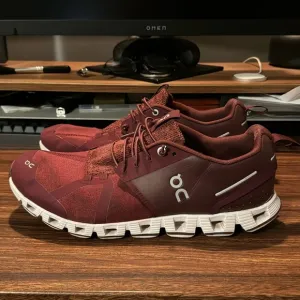Men’s On Cloud Outdoor Running Shoes - Red - 9.5M