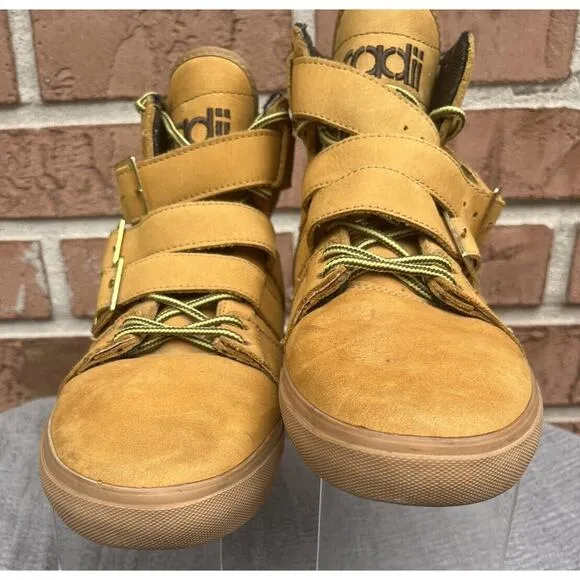 Men's Radii Shoe Boot Size 10 Tan/Gum Straight Jacket