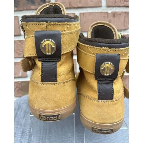 Men's Radii Shoe Boot Size 10 Tan/Gum Straight Jacket