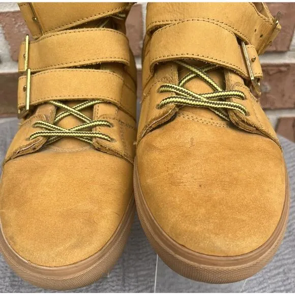 Men's Radii Shoe Boot Size 10 Tan/Gum Straight Jacket