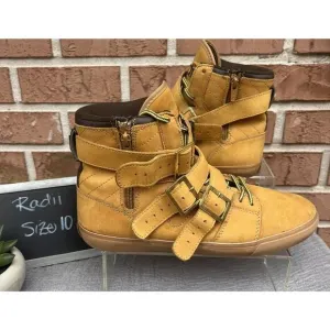 Men's Radii Shoe Boot Size 10 Tan/Gum Straight Jacket
