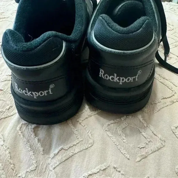 MEN’s ROCKPORT WALKING HYTREL SHOES SIZE 7 BLACK NWOB