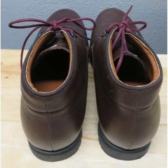 Mens Rossignol Leather Boots Brown Size US‎ 9.5 Lace Up