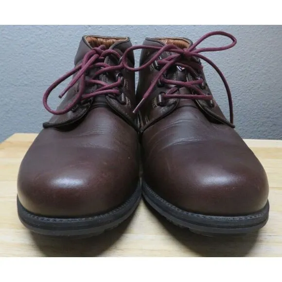 Mens Rossignol Leather Boots Brown Size US‎ 9.5 Lace Up