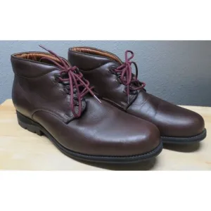 Mens Rossignol Leather Boots Brown Size US‎ 9.5 Lace Up