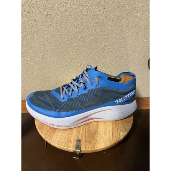 Mens Salomon Matryx Phantom 417401 Trail Running Shoes Gray Blue Size 10.5 $200