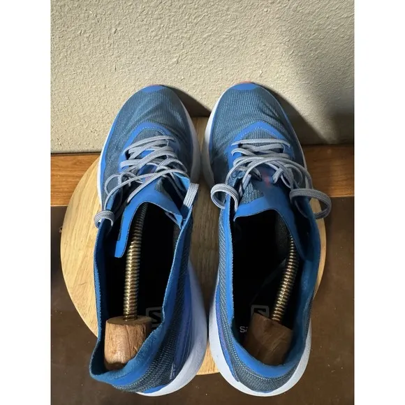 Mens Salomon Matryx Phantom 417401 Trail Running Shoes Gray Blue Size 10.5 $200