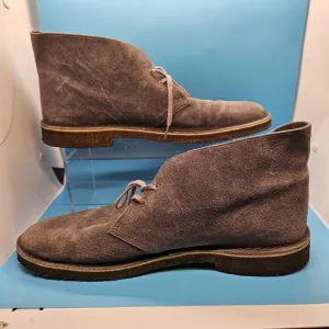 Men's Shoes Clarks DESERT BOOT 13M Lace Up Chukka Boots 55527 WOLF GRAY SUEDE
