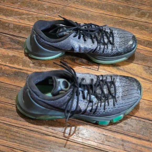 Men's NIKE KD 8 Hunt's Hill Night Sneakers Shoes Size 11