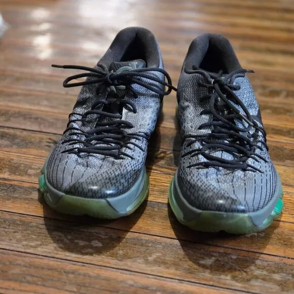 Men's NIKE KD 8 Hunt's Hill Night Sneakers Shoes Size 11