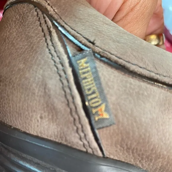 Mephisto genuine leather sneakers walking shoes made in Bosnia woman 8