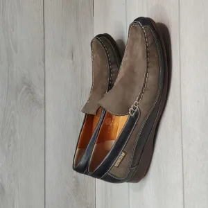 Mephisto Mens Cool Air Leather Moccasin 91414 Loafer Slip on shoes sz US 12