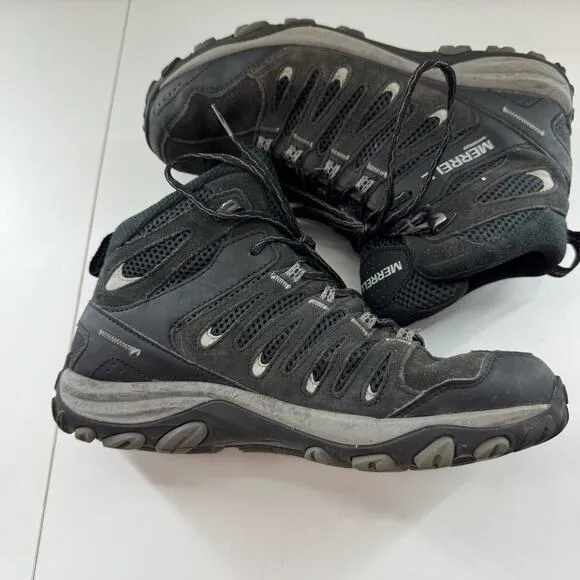 Merrell Crosslander Black Hiking Outdoor Mens Athletic Shoes Size 9