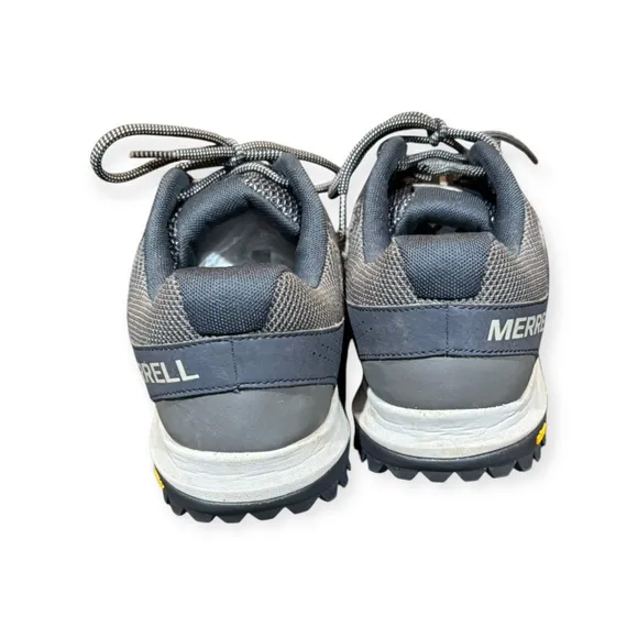 Merrell Gray and Blue Athletic Shoes with Breathable Mesh