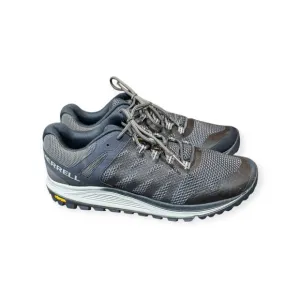 Merrell Gray and Blue Athletic Shoes with Breathable Mesh