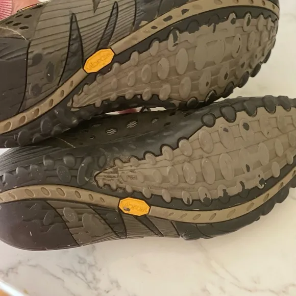 Merrell Intercept Hiking Walking Sneakers Shoes Black Brown 11.5 Camping Outdoor