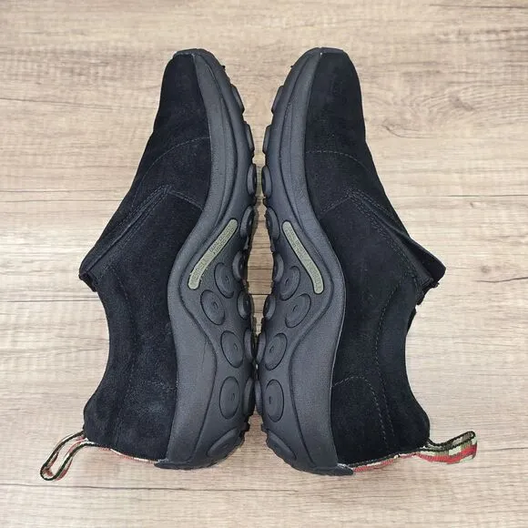 Merrell Jungle Moc Women's Size 9 Black Suede Slip On Walking Shoes (J60826)