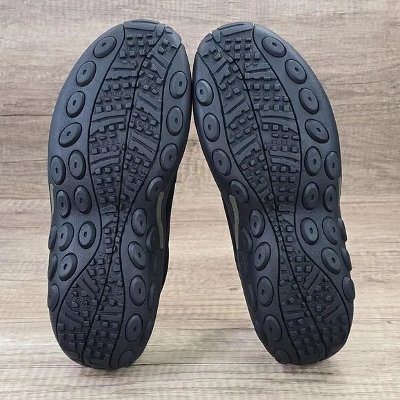 Merrell Jungle Moc Women's Size 9 Black Suede Slip On Walking Shoes (J60826)