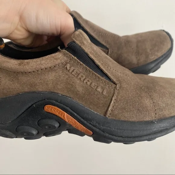 Merrell Jungle Suede Slip-On Shoes - Gunmetal Gray, Women’s Size 7