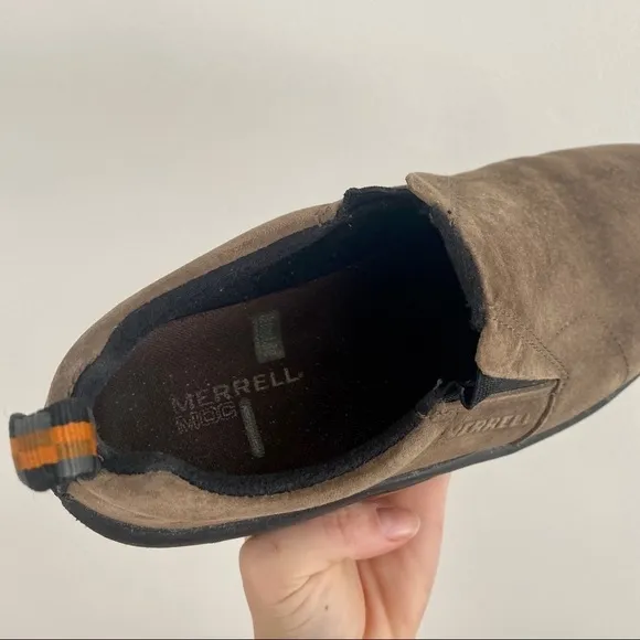 Merrell Jungle Suede Slip-On Shoes - Gunmetal Gray, Women’s Size 7