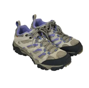MERRELL Moab 2 Hiking Boots Sneakers Shoes in Aluminum / Marlin Womens Size 6.5