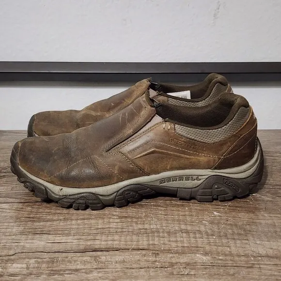 Merrell Moab Adventure 3 Moc Men's Slip-On Shoes Size 11.5 Brown