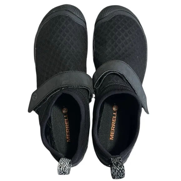 Merrell NWOBOX Hydro Glove Water Shoe in Black Slip-On Vibram Wavegrip Size 9