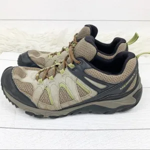 𝅺merrell Outmost Ventilator Hiking Shoes Gray Suede