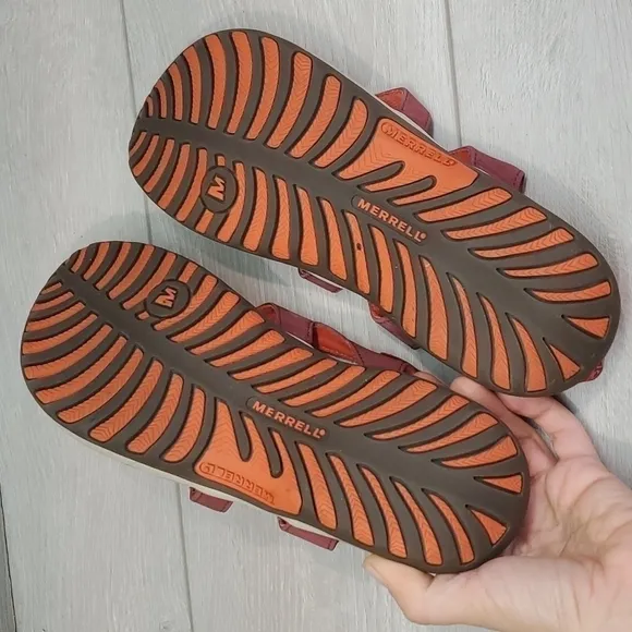 Merrell Woman Outdoor Comfort Guerrero Sandals Hook&amp;loop shoes sz 10