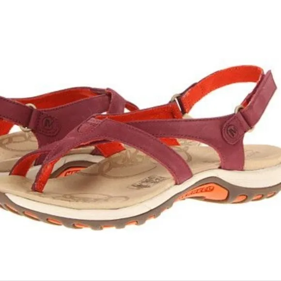 Merrell Woman Outdoor Comfort Guerrero Sandals Hook&amp;loop shoes sz 10