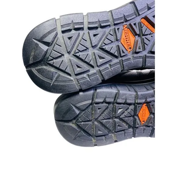 Merrell Work Full Bench Speed Shoe Men size 6.5 Safety Toe EUC