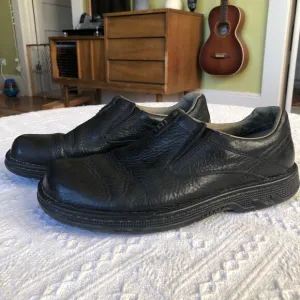 Merrell World Legend Leather Slip On Shoes Mens Size 10.5 Black Outdoors Slip On