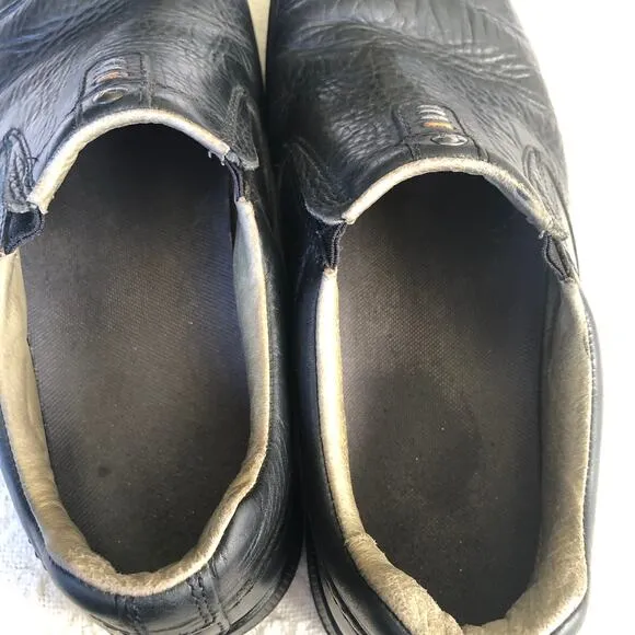Merrell World Legend Leather Slip On Shoes Mens Size 10.5 Black Outdoors Slip On