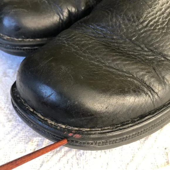 Merrell World Legend Leather Slip On Shoes Mens Size 10.5 Black Outdoors Slip On