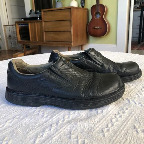 Merrell World Legend Leather Slip On Shoes Mens Size 10.5 Black Outdoors Slip On