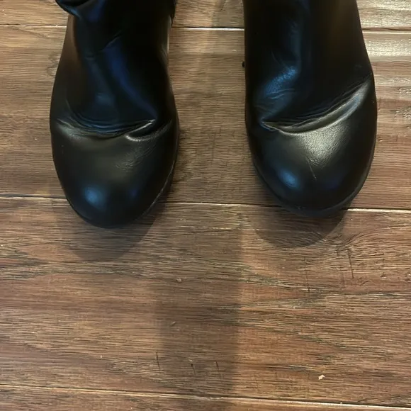 Michael Kors Emma Jacquard 2 Black Boots Size 3 (Little Girl)