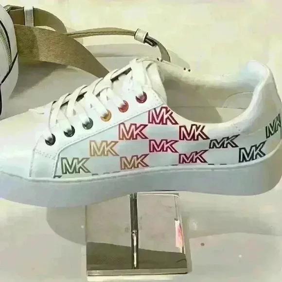 Michael Kors poppy Lace up shoes Rainbow
