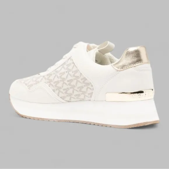 Michael Kors Raina logo-jacquard Platform Sneakers, New